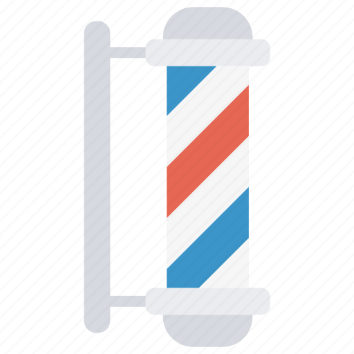 Barber pole, barbershop, stripes, lighting icon - Download on Iconfinder