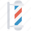 barber pole, barbershop, stripes, lighting 