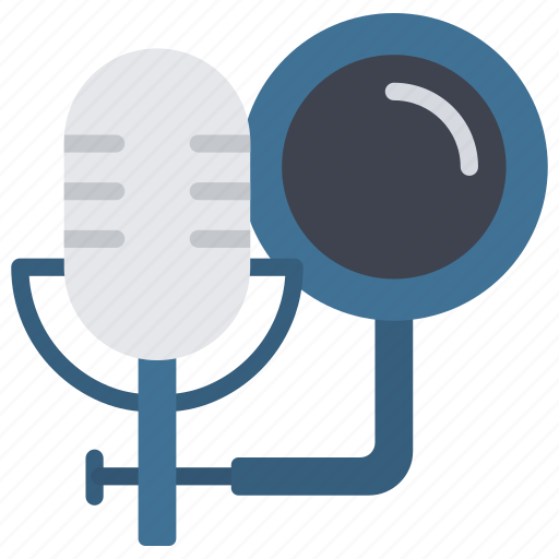 Studio microphone, mic, record, speech icon - Download on Iconfinder