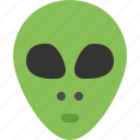 alien, avatar, head, profile, user