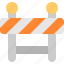 barricade, kontruksi, peralatan, sign, tanda bahaya, traffic 