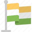 country, flag, indian, national, world
