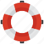 lifebuoy, lifeguard, lifesaver, sea 