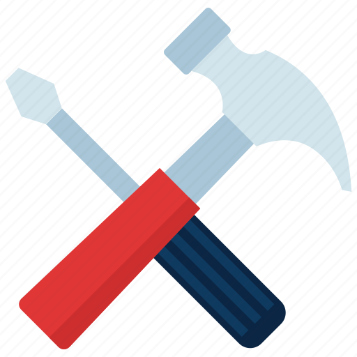 Tools, hammer, repair, screwdriver icon - Download on Iconfinder