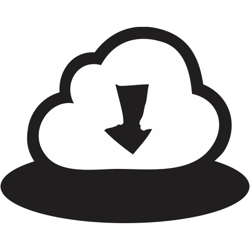 Down, cloud, download icon - Free download on Iconfinder