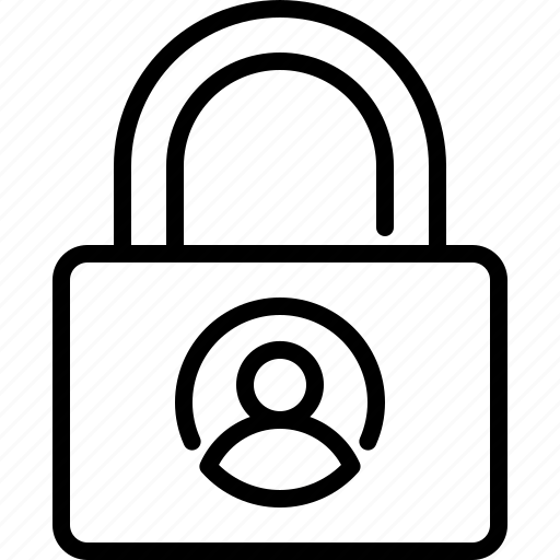 Lock, privacy, user, safety, protection icon - Download on Iconfinder