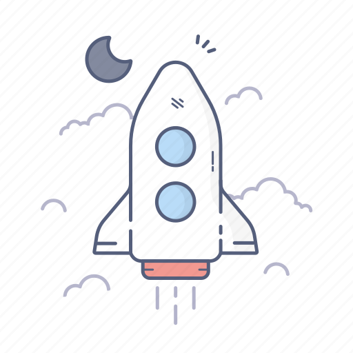 Startup, astronomy, launch, rocket, space icon - Download on Iconfinder