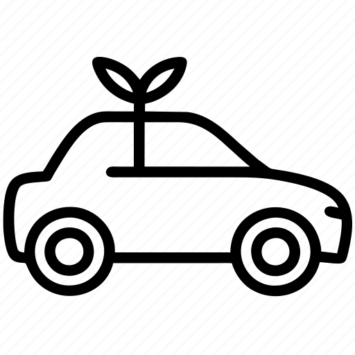 Ecocar, electriccar, vehicle, transportation, automobile, electrocar, machine icon - Download on Iconfinder