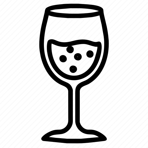 Wineglass, alcohol, drink, beverage icon - Download on Iconfinder