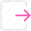exit, ⦁ logout, ⦁ outside icon 
