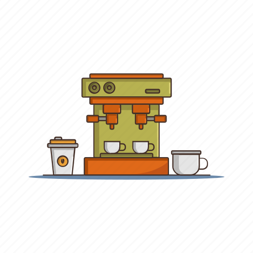 Coffee, machine, cup, drink, alcohol, tea icon - Download on Iconfinder