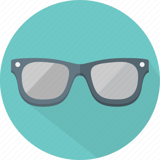 Bright, cool, eyes, glare, glasses, optometry, ray ban icon - Download on Iconfinder