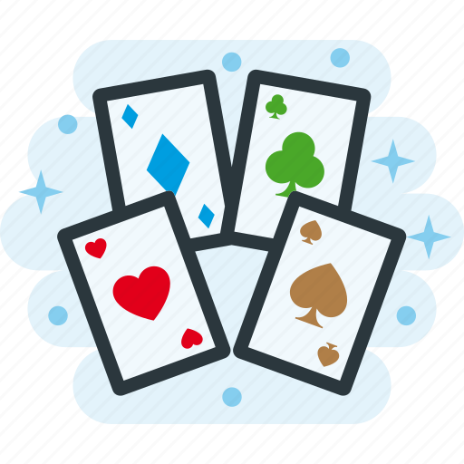 Aces, cards, four, game, poker icon - Download on Iconfinder