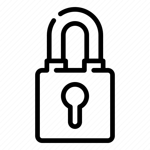 Lock, locked, padlock, password, protect, security icon - Download on Iconfinder