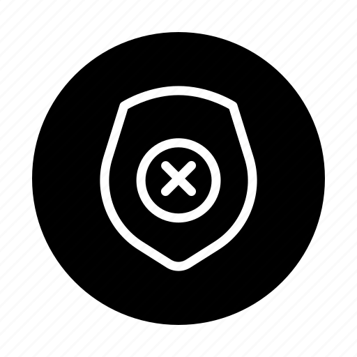 Block, security, shield, unacceptable icon - Download on Iconfinder