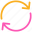 arrows, ⦁ refresh, ⦁ reload, ⦁ sync icon 