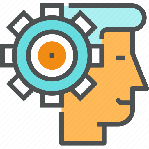 Head, human, mind, mind process, office, thinking icon - Download on Iconfinder