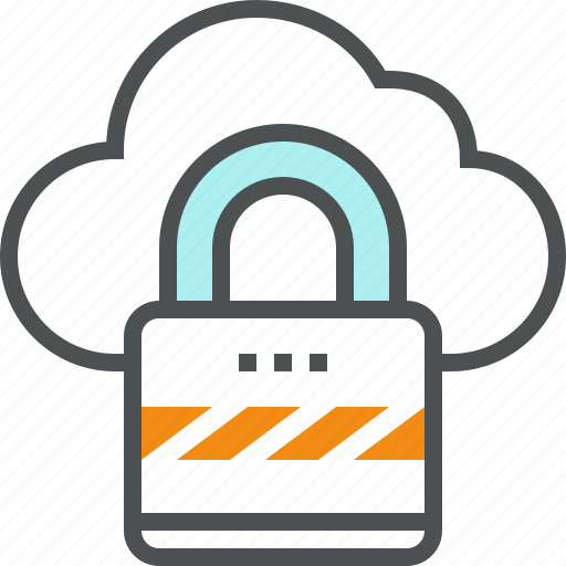 Cloud, data, lock, protection, security, storage icon - Download on Iconfinder