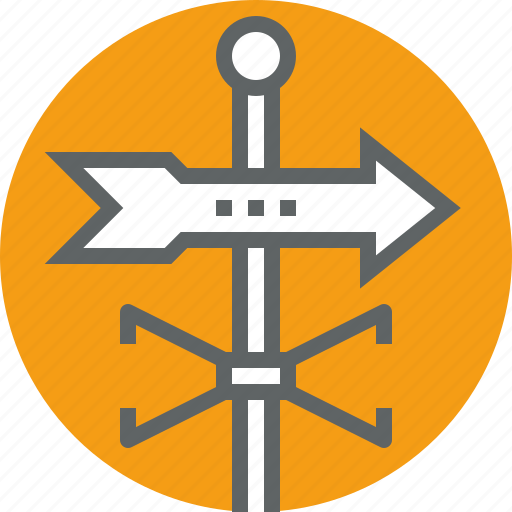 Arrow, direction, location, map, navigation, pointer, right icon - Download on Iconfinder