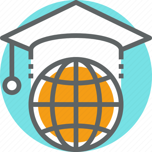 Education, global, global study, knowledge, school, study, university icon - Download on Iconfinder