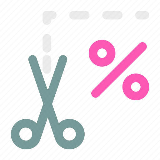 Coupon, ⦁ cut, ⦁ cutting, ⦁ discount, ⦁ percent, ⦁ percentage, ⦁ scissors icon icon - Download on Iconfinder