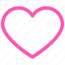 favorite, ⦁ heart, ⦁ like, ⦁ love icon