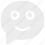 bubble, emotion, smyle, ⦁ chat, ⦁ message icon 