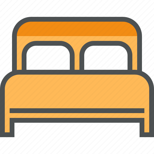 Bed, bedroom, hotel, rest, sleep icon - Download on Iconfinder