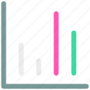 bar, barchart, ⦁ chart, ⦁ performance, ⦁ report icon