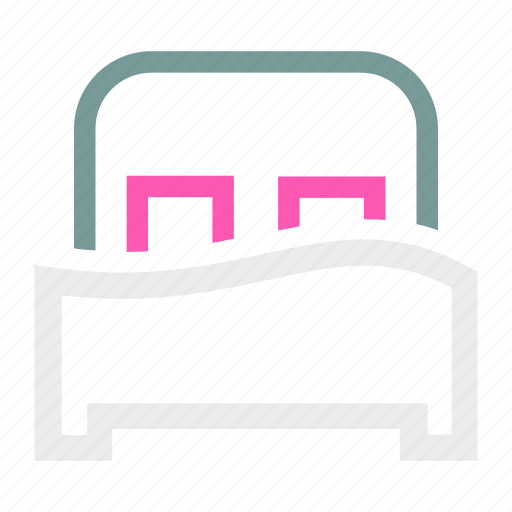Bed, ⦁ hotel, ⦁ motel, ⦁ sleep icon icon - Download on Iconfinder