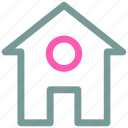 home, ⦁ house icon