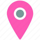 location, ⦁ map, ⦁ marker, ⦁ pin icon 