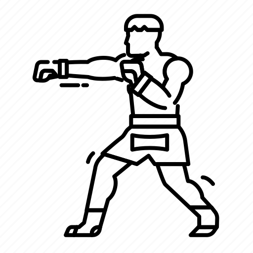Mma, boxing, punch, fight, boxer, trainning icon - Download on Iconfinder