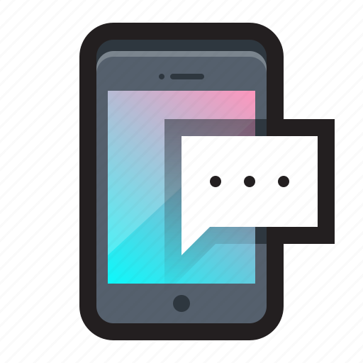 Chat, comment, conversation, message, mobile icon - Download on Iconfinder