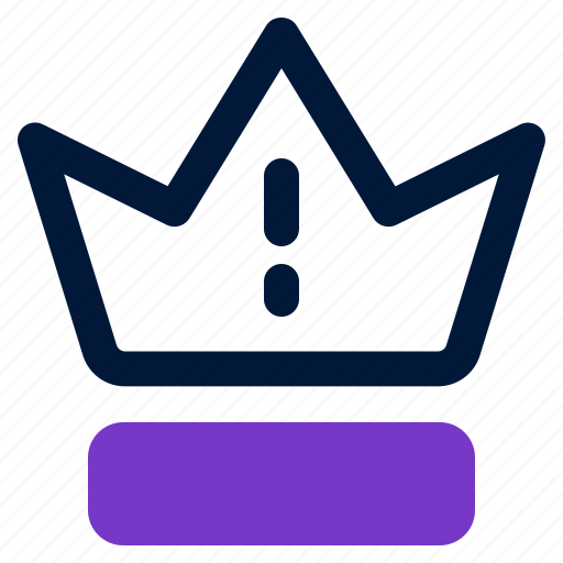 Crown, king, gold, luxury, royal icon - Download on Iconfinder