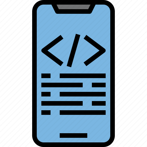 Coding, programping, developement, mobile, smartphone, phone, device icon - Download on Iconfinder