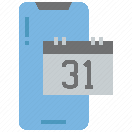 Calendar, date, event, mobile, smartphone, device, software icon - Download on Iconfinder