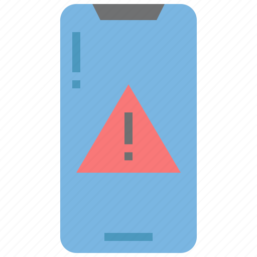 Warning, aleart, notification, mobile, smartphone, device, software icon - Download on Iconfinder