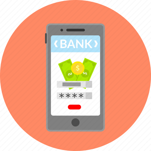 Bank, business, cash, currency, financial, mobile app, payment icon - Download on Iconfinder