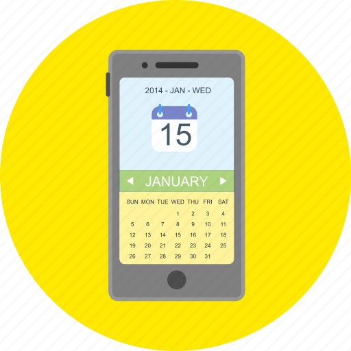 Appointment, calendar, date, mobile app, month, plan, schedule icon - Download on Iconfinder