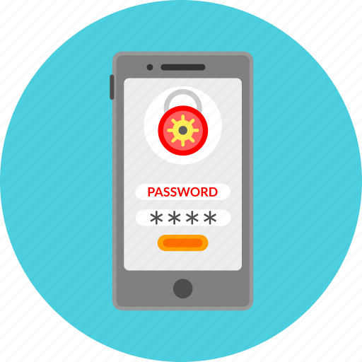 Lock, mobile app, password, private, protection, safety, security icon - Download on Iconfinder