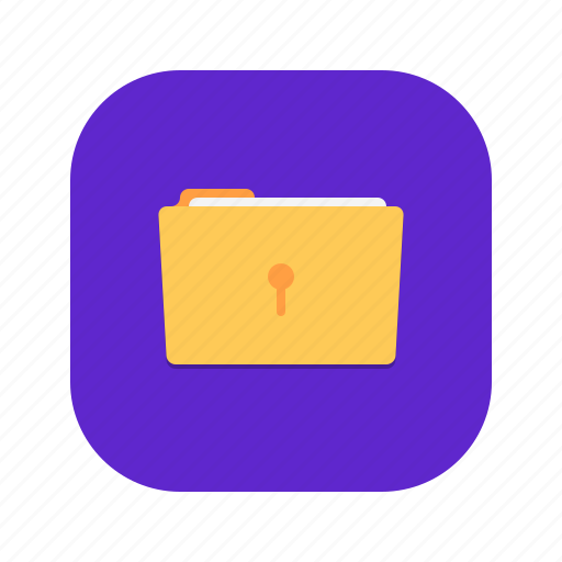 Apps, document, folder, lock, security icon - Download on Iconfinder