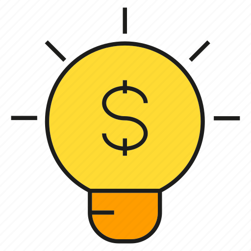 Bulb, creative, finance, idea, light, money icon - Download on Iconfinder