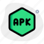 apk, badge, mobile, development 