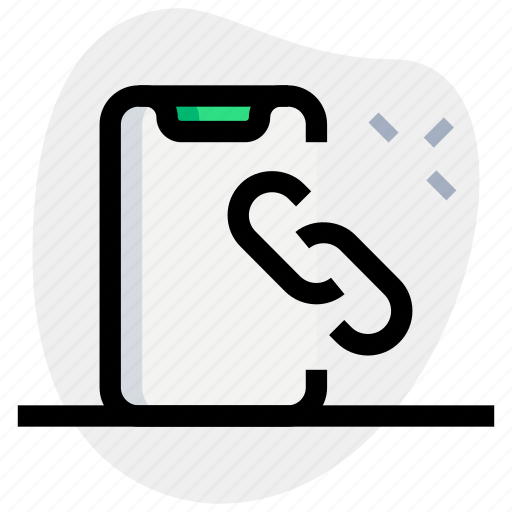 Smartphone, link, mobile, development icon - Download on Iconfinder