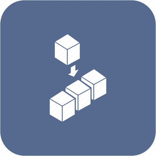 Block, code, compile, cube, process, program icon - Download on Iconfinder