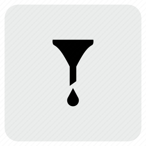 Drop, filter, funnel, sort, water icon - Download on Iconfinder