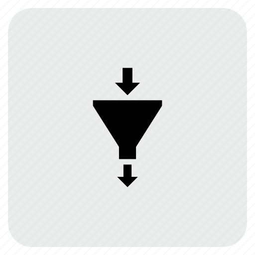 Conversion, filter, funnel, sort icon - Download on Iconfinder