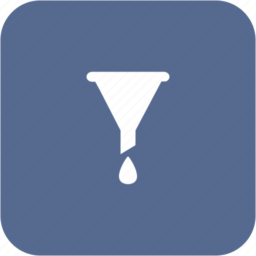Clear, conversion, drop, filter, funnel, product, sort icon - Download on Iconfinder