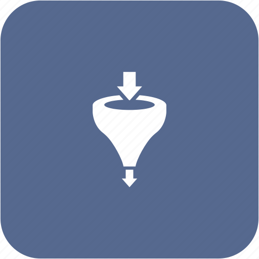 Conversion, filter, funnel, logic icon - Download on Iconfinder